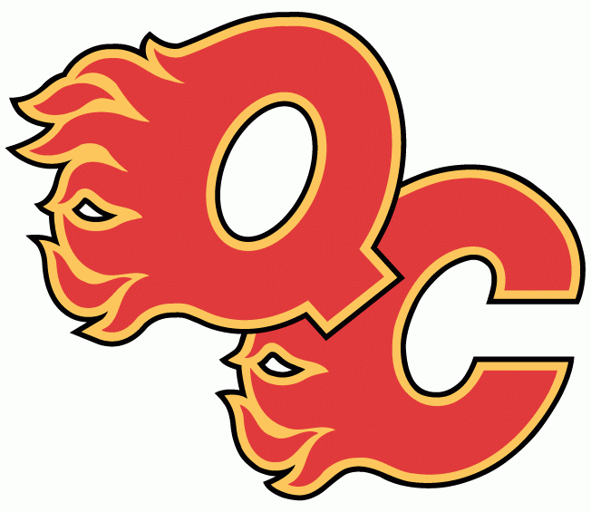 Quad City Flames 2007 08-2008 09 Primary Logo iron on transfers for T-shirts